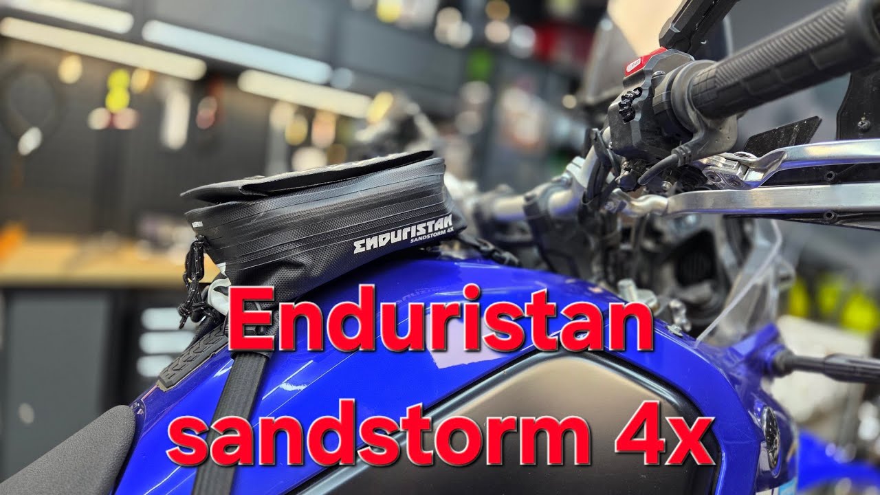 Enduristan sandstorm 4x på Tenere 700 extreme