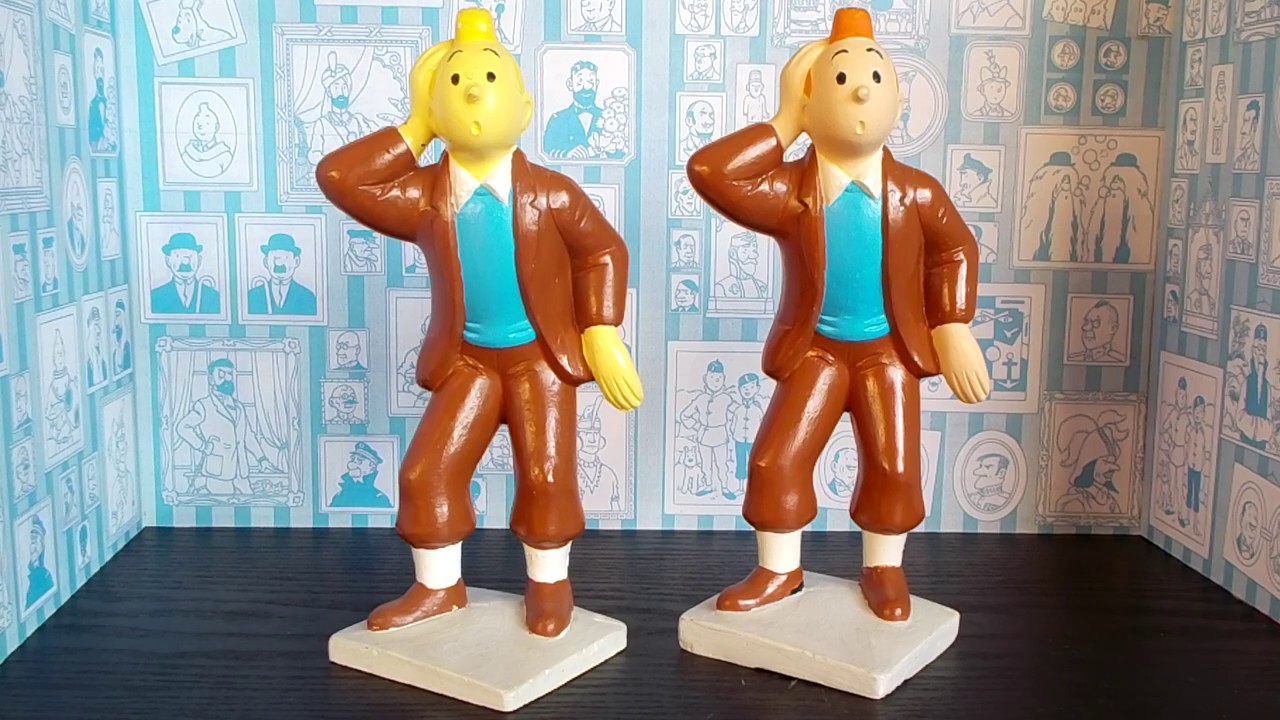 Vidéo Mako moulage TinTin