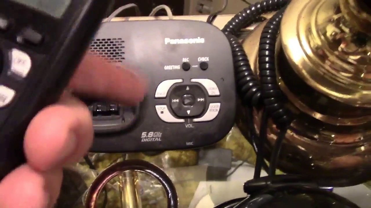 Panasonic KX-TG4321B Cordless Telephone
