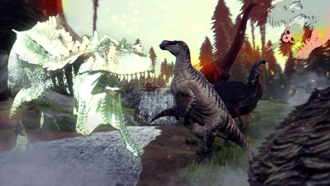 A PHANTOM HYPO GIGA IN OUR MIDST! - The Isle - Run And Don't Look Back!! - Isle Gameplay