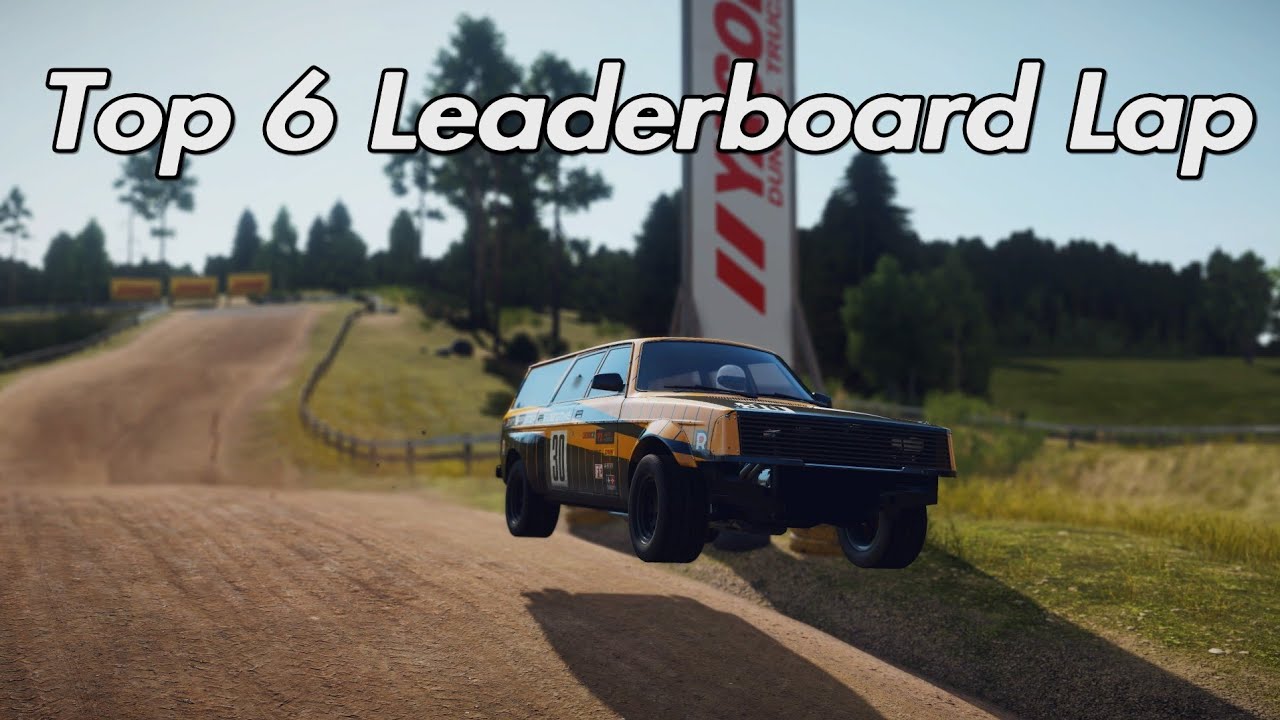 [Top 6] Wreckfest Pinehills Raceway Rally Circuit Leaderboard Lap