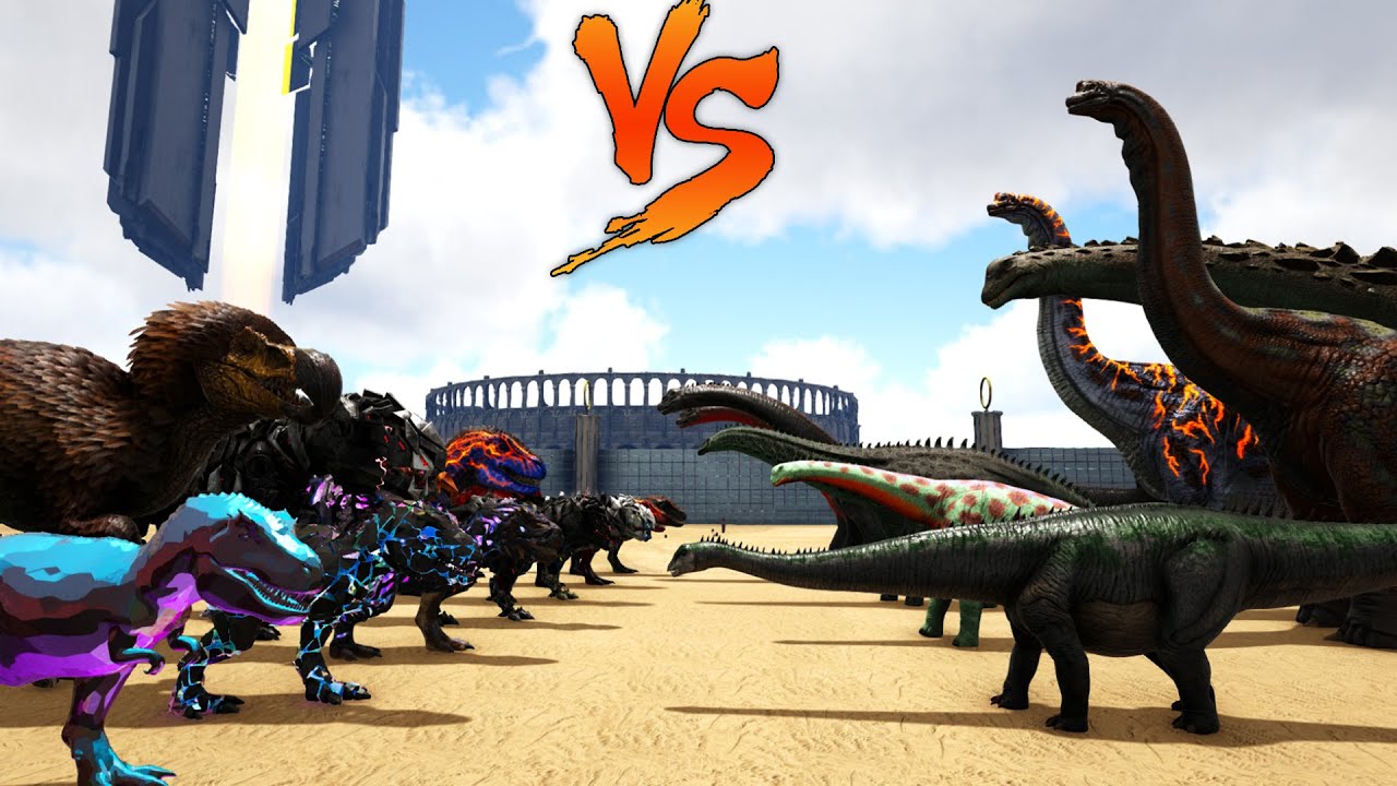 SAUROPODS vs TEAM REX