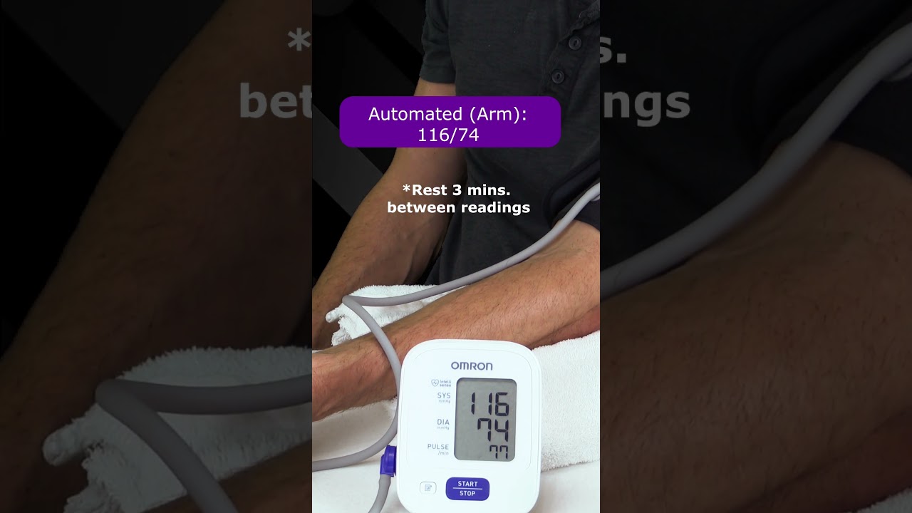 Blood Pressure Measurement Using 4 Devices: Wrist vs Arm vs Smart Watch vs Manual...RESULTS!