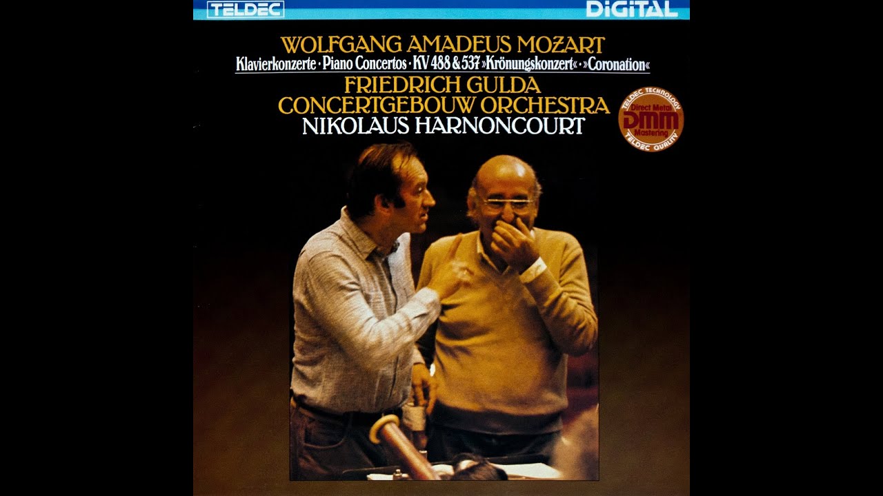 Gulda & Harnoncourt, Concertgebouw O - Mozart - Piano Concertos &middot; Kv 488 & 537 (1984)