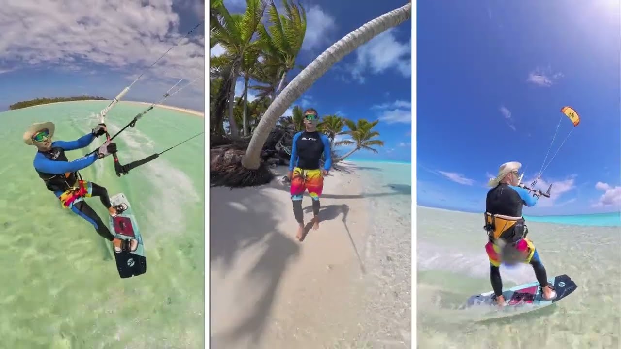 Aitutaki kitesurfing