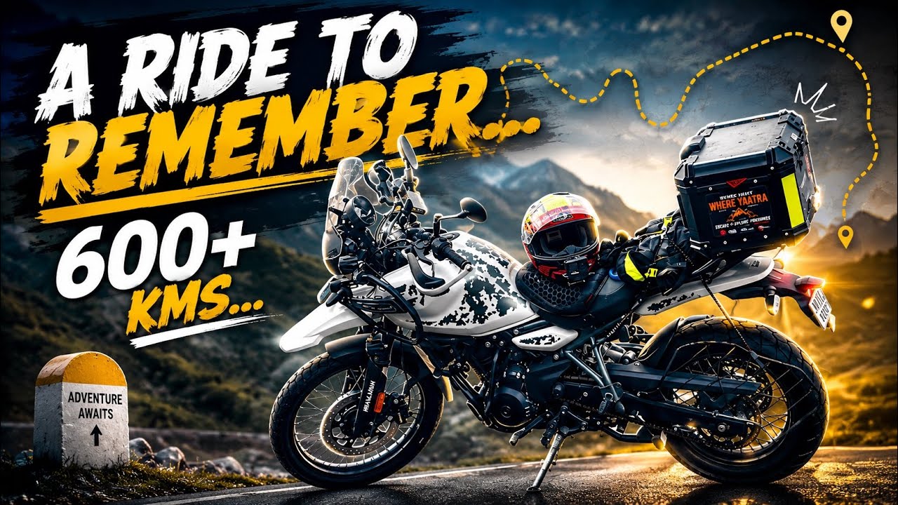 Mumbai to Hyderabad on Bike 🏍️ | 600+ KM Epic Ride | NH65 Road Trip | @WheelYatra
