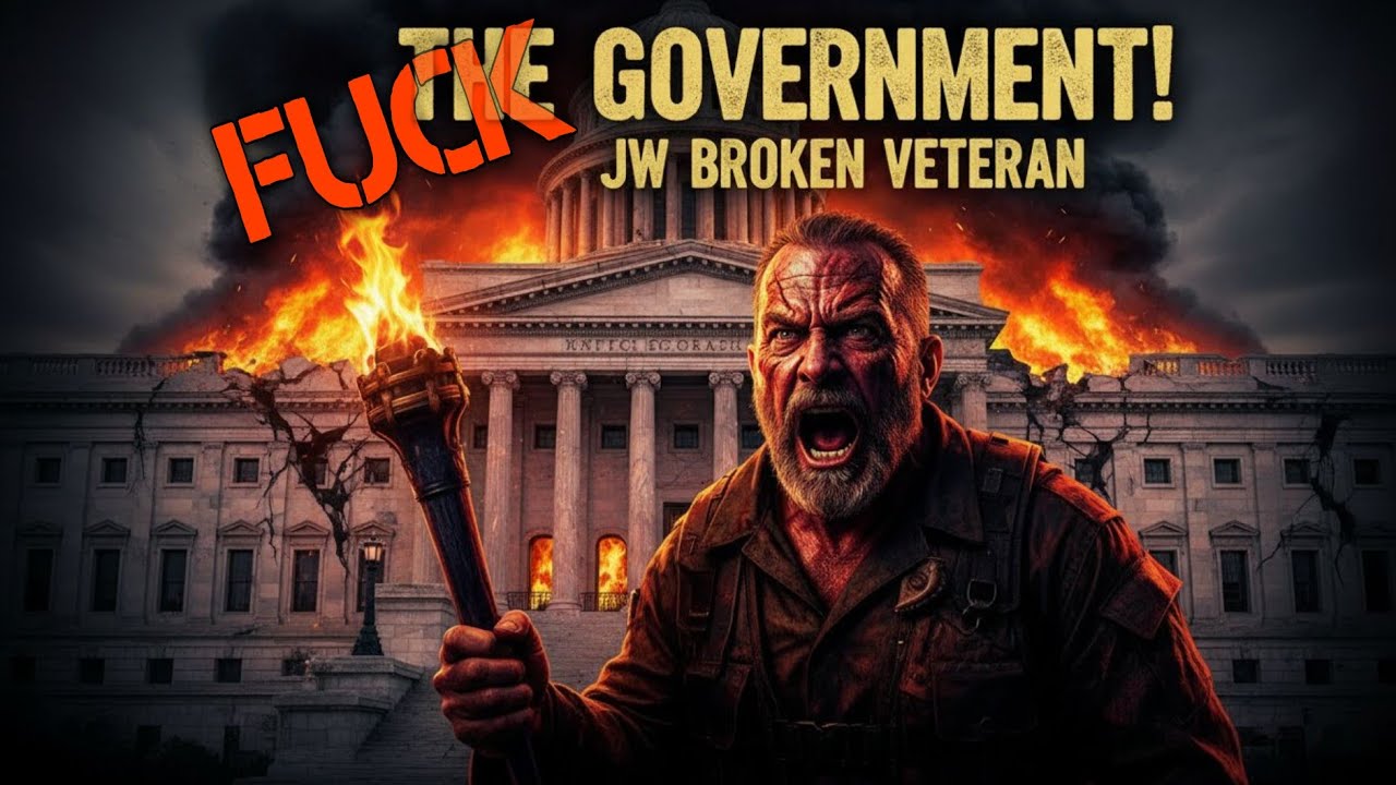 F*CK THE GOVERNMENT! - JW Broken Veteran (Official Lyrics Video) | HET IS GENOEG! 🇳🇱