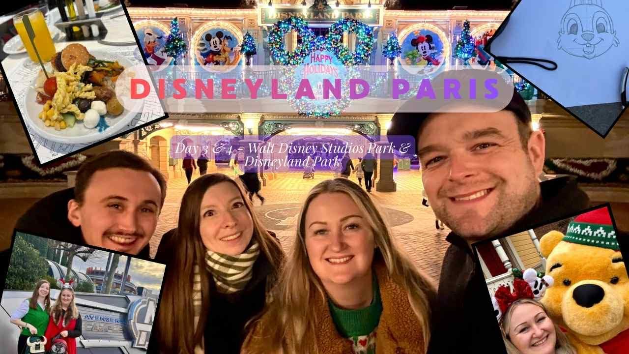 DISNEYLAND PARIS 🏰 WALT DISNEY STUDIOS PARK 🎬 PYMS KITCHEN 🍽 SKYLINE BAR 🍹 EURO TUNNEL TO UK 💖