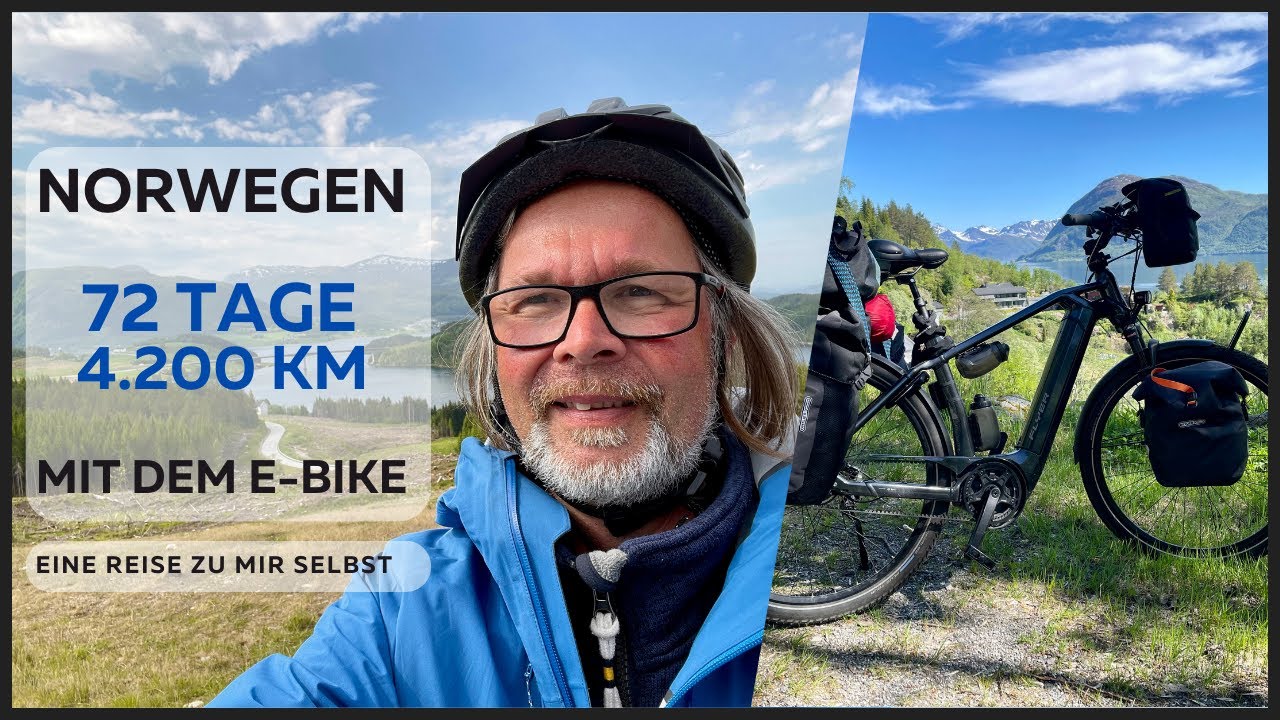 72 Tage allein auf dem E-Bike: Trailer zur Reise zu mir selbst durch Norwegen