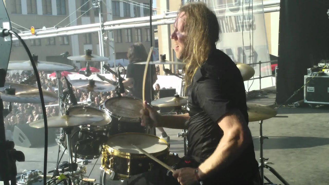 Pearl Artist Kai Hahto/Wintersun Drum Cam Tuska 2011 - Death And The Healing