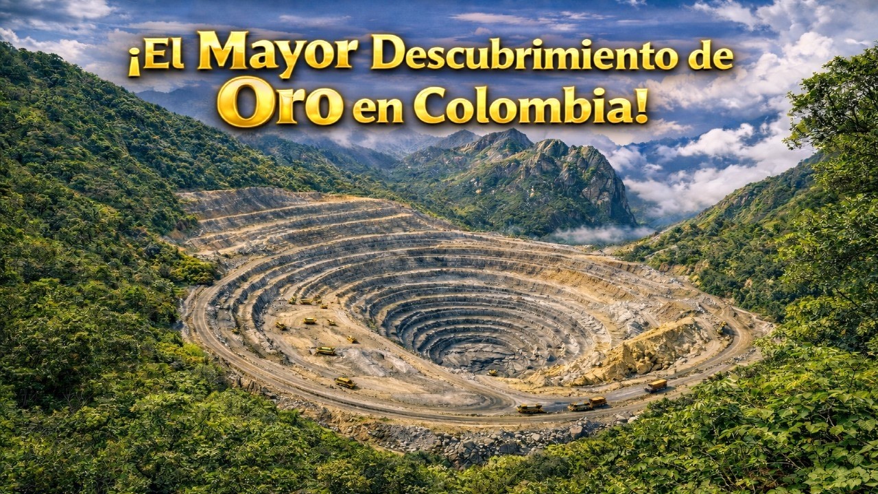 💰 ¡El MAYOR Descubrimiento de ORO en Colombia! Así es la Mina Buriticá