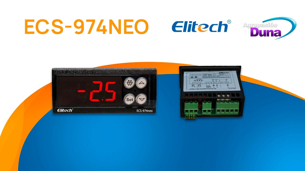 Controlador Digital Elitech ECS-974 NEO