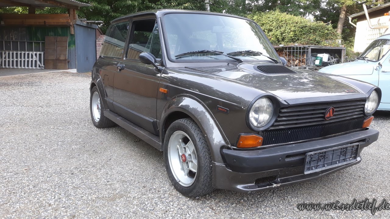 Autobianchi Lancia A112 Abarth 70HP Teil1 Vorstellung