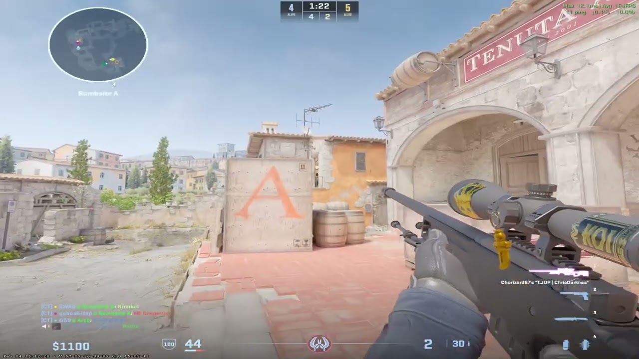 CS2 INFERNO Gameplay - 17k pontos - South America