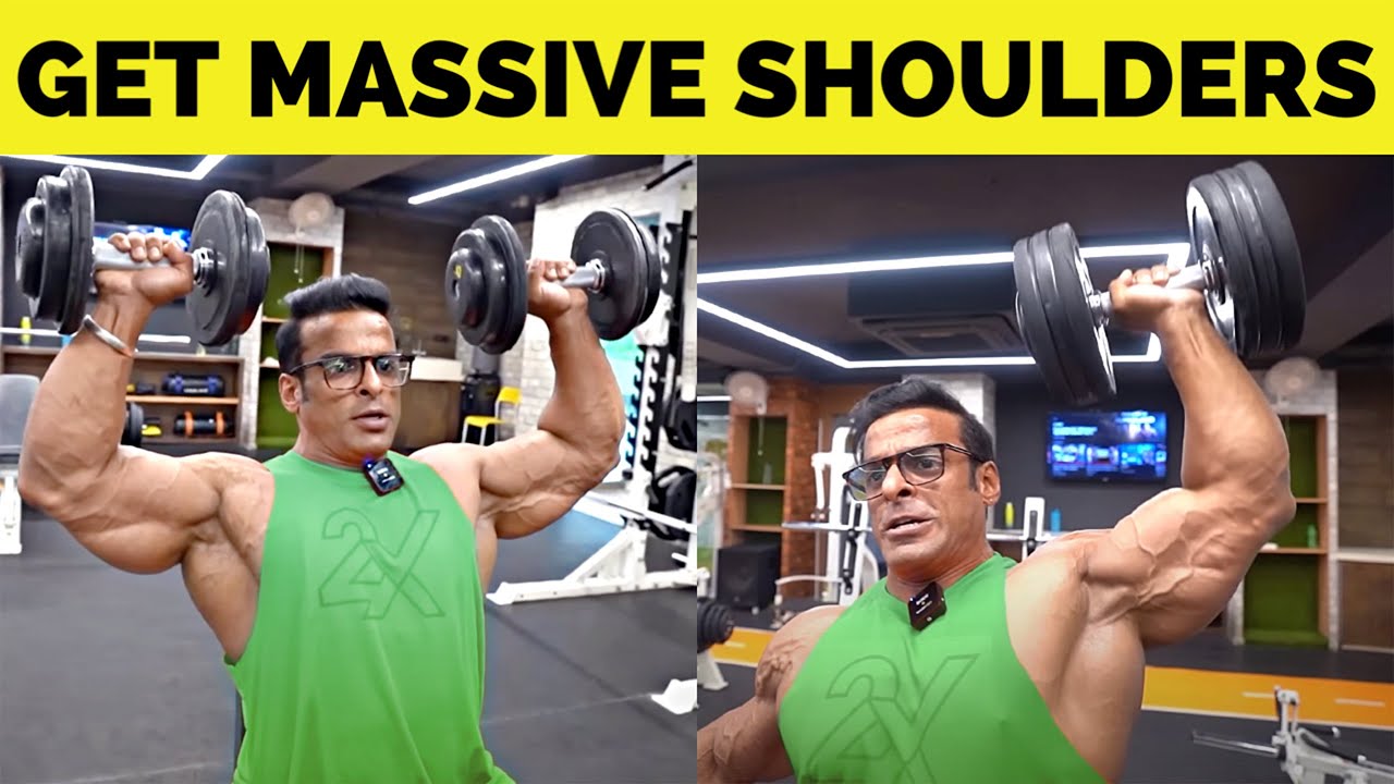 Shoulder Workout for Pump | Get Bigger Shoulders | Yatinder Singh