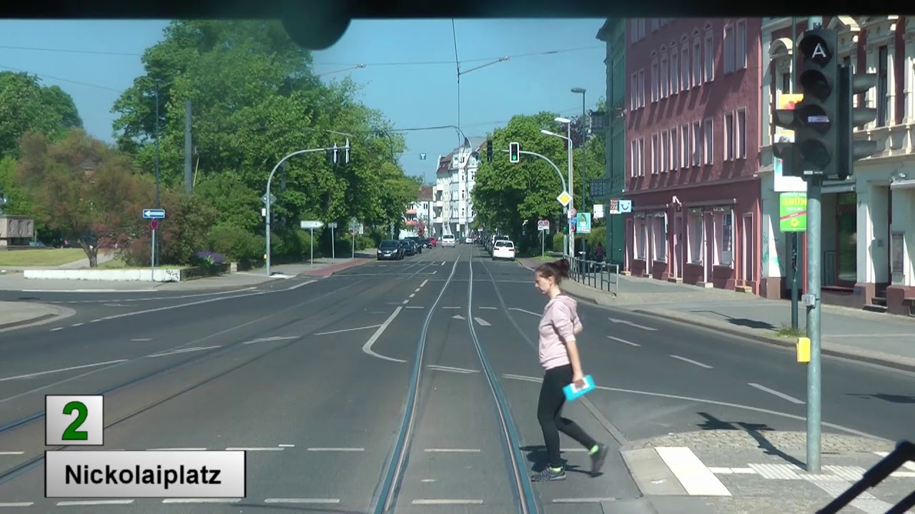 Straßenbahn Brandenburg an der Havel 2019 linie 2