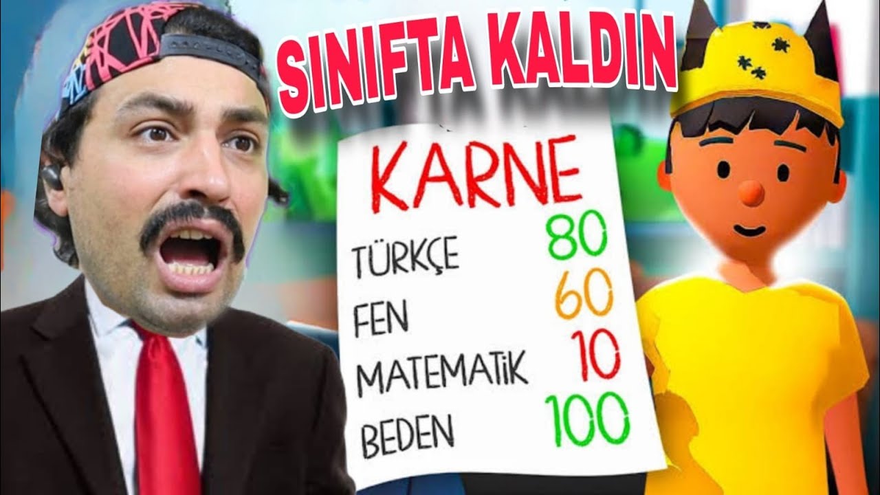 ÖĞRETMEN OLDUK! SINAVDA KOPYA ÇEKENLERİ YAKALADIK | Teacher Simulator