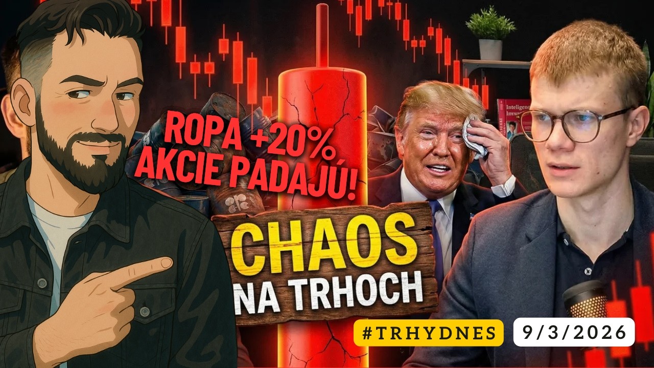 [ŠIALENSTVO] Akcie padajú úplne všade 🔴  Ropa rastie o 20%! #TRHYDNES