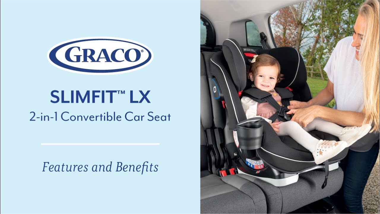 Graco SlimFit&trade; LX Group 0+/1/2/3 Car Seat Features and Benefits Marketing Video