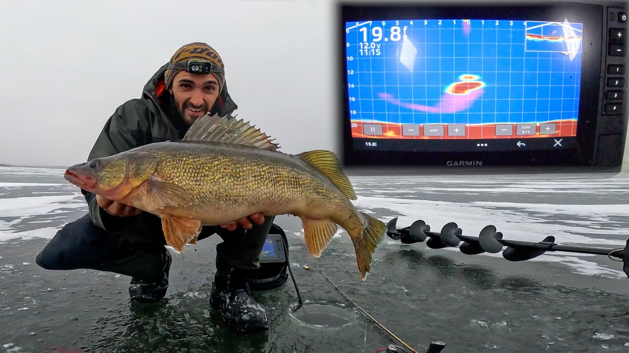 Testing the New MINI Garmin Livescope (PS22 IF ice fishing Bundle)