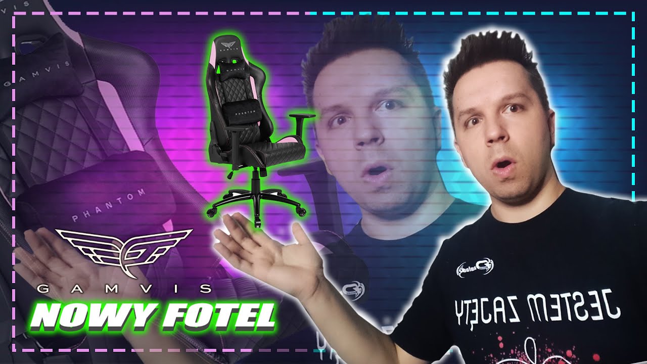 JAKI FOTEL GAMINGOWY KUPIĆ💺 UNBOXING GAMVIS 🎮DESLOD TESTUJE