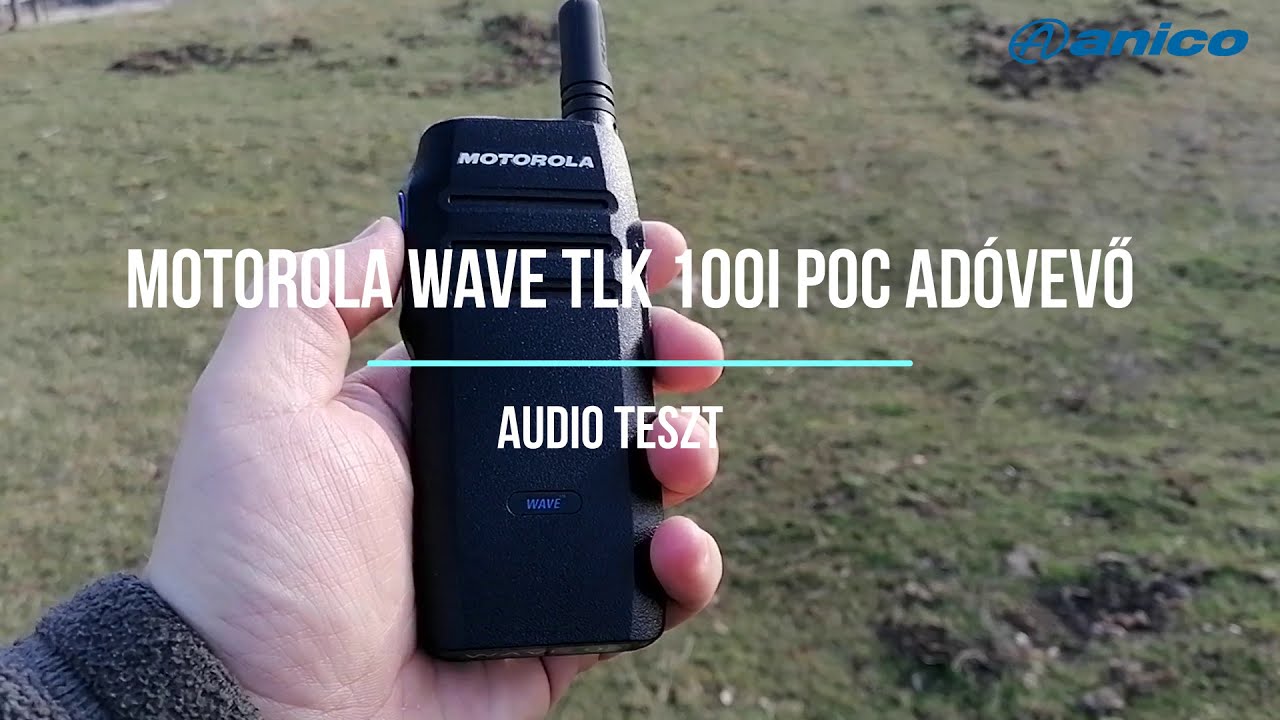 Audio teszt Magyarország- Ausztria Motorola WAVE TLK 100I PoC adóvevővel