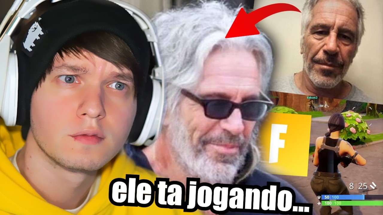 A Prova que Epstein ESTÁ VIVO Por causa do Fortnite kkkk
