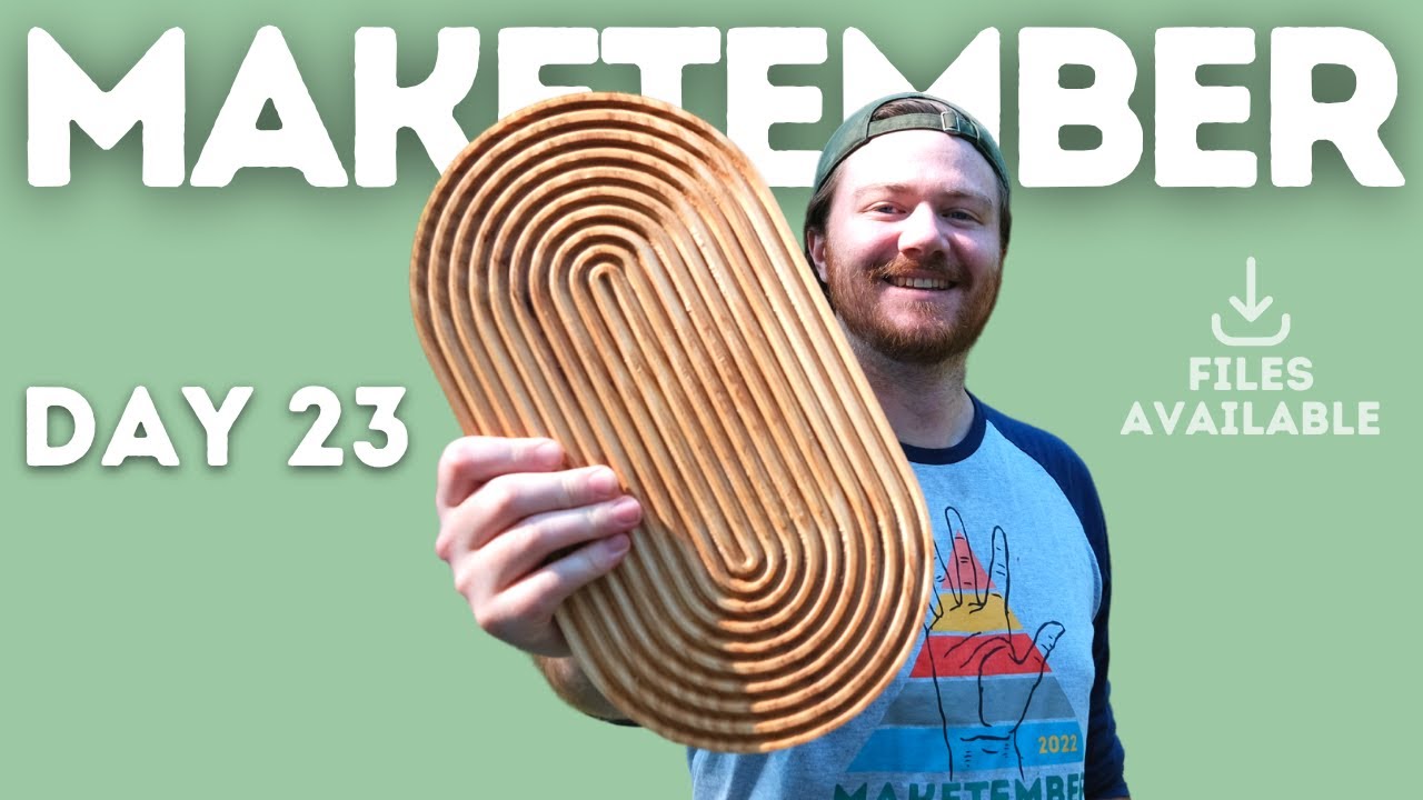 Easy CNC Woodworking Projects- Trivet
