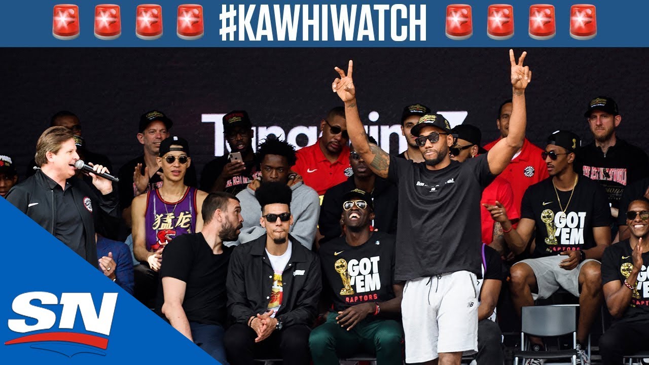 Planes, Trains & Automobiles. #KawhiWatch Just Reached Its PEAK!