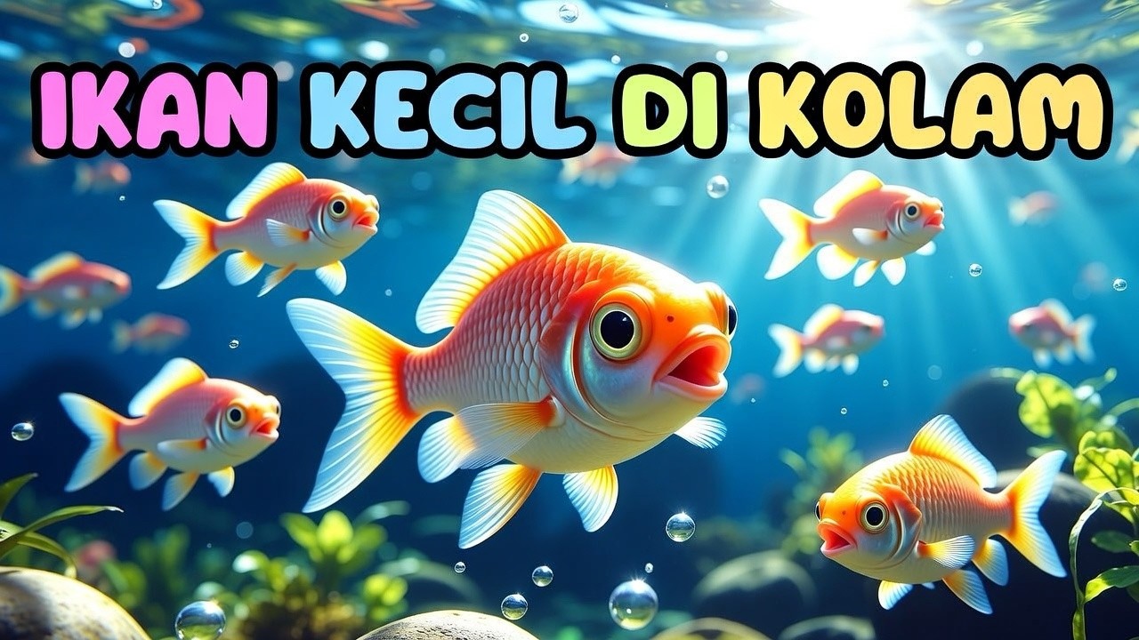 Ikan di Kolam Kecil 🐟 | Lagu Anak Indonesia Terbaru