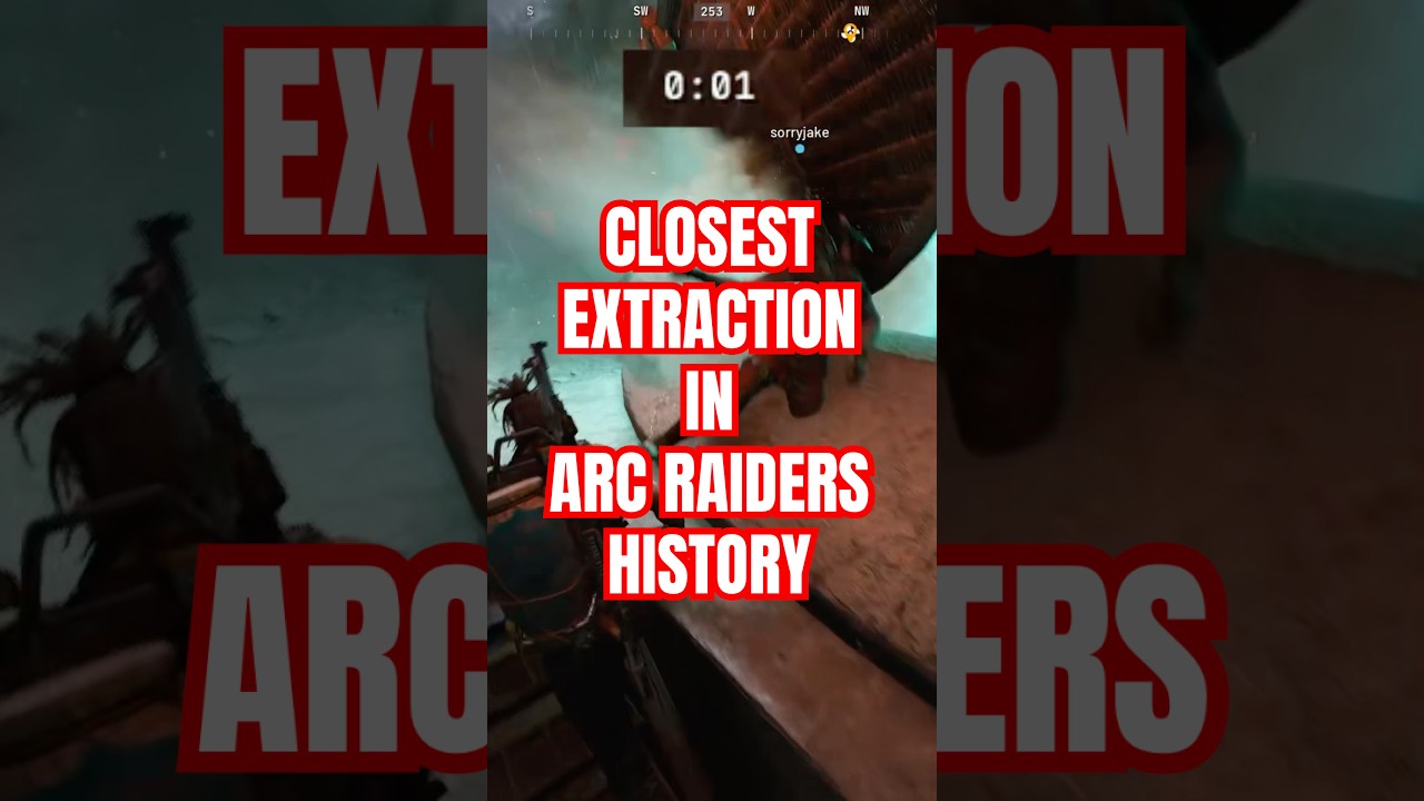 Я не думал, что мы выживем *дождитесь конца* #arcraiders #insane #clutch #topside