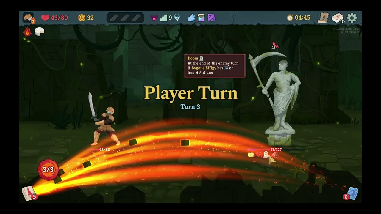 Daily Climb 2026-03-17 Slay the Spire II - Ironclad + Doom act 1