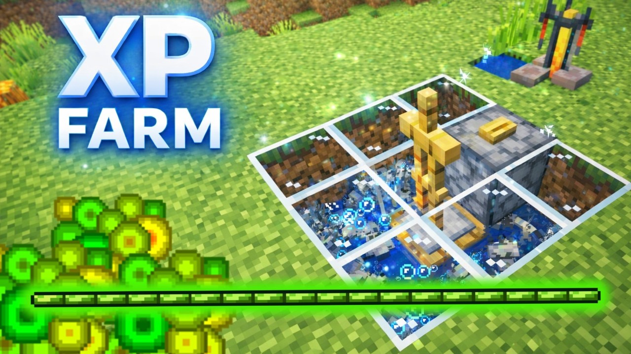 Minecraft XP-Farm – Kompakt, Effizient, OP!