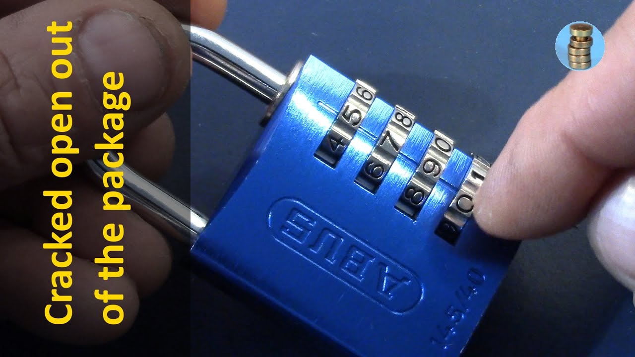 (выбор 770) Из упаковки: ABUS 145/40 треснул