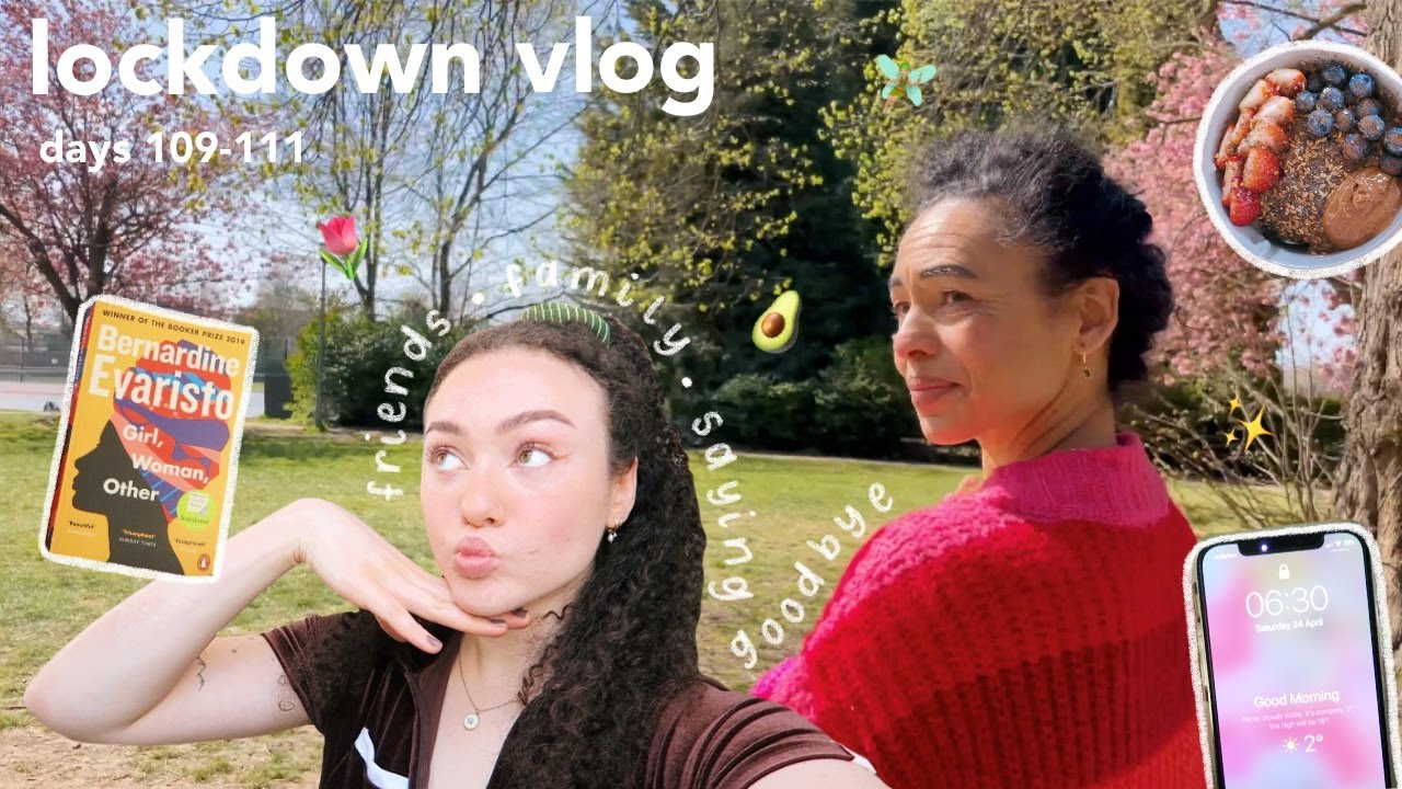 lockdown vlog 🌱 my last weekend at home + saying goodbye xx