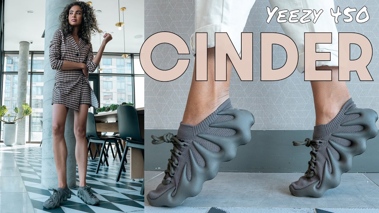 AN UNDERRATED COLOR?  YEEZY 450 CINDER On Foot Review and How to Style Outfit