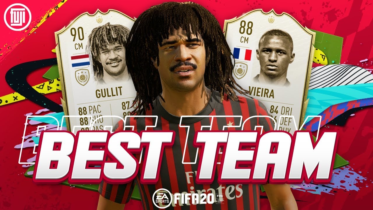 THE BEST TEAM IN FIFA 20!!! FT. GULLIT & VIEIRA! - FIFA 20 Ultimate Team