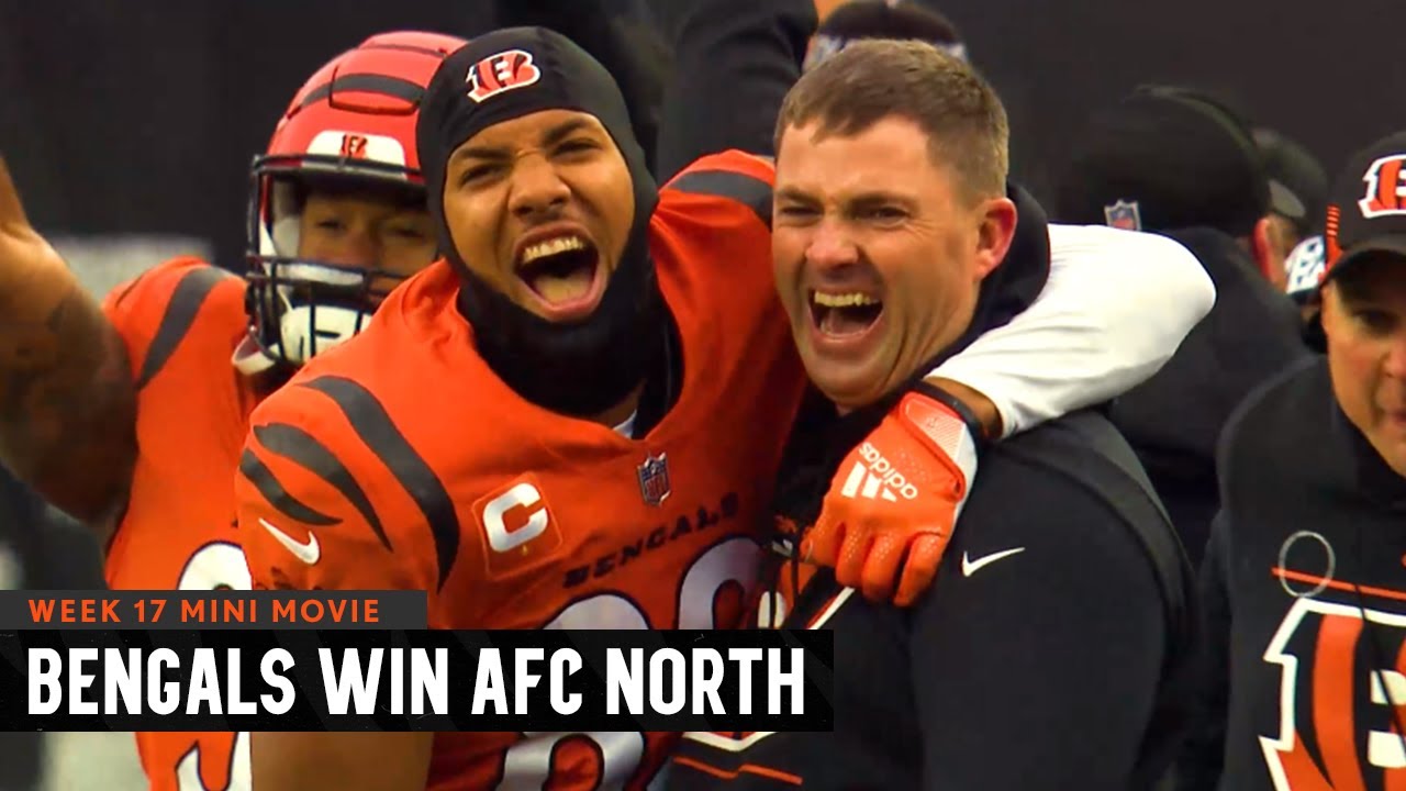 Mini Movie: Bengals Clinch AFC North, Playoff Berth in Dramatic Win vs. Chiefs | 2021 Season