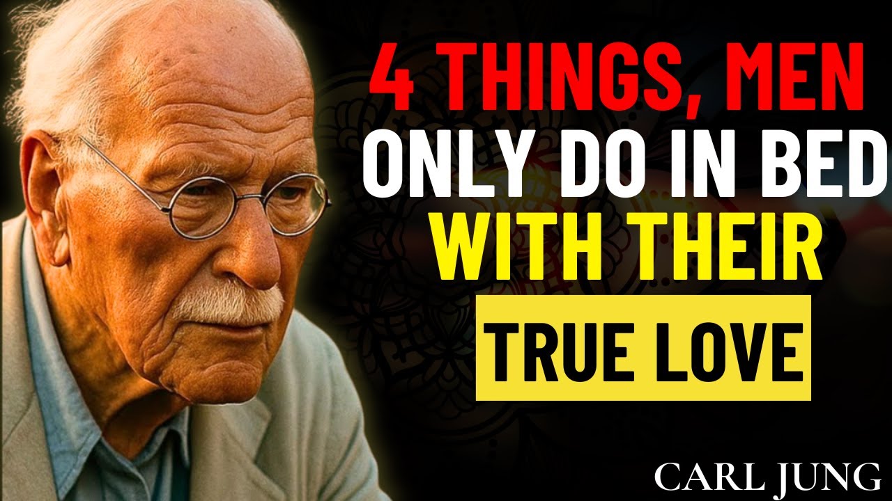 4 Things Men Only Do In Bed When They Are Deeply In Love - Carl Jung