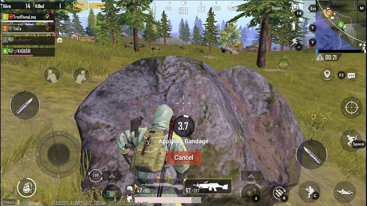 PUBGM Gameloop Emulator Classic Mode Gameplay on Intel HD 620, Core i7 7500U, 8 GB RAM