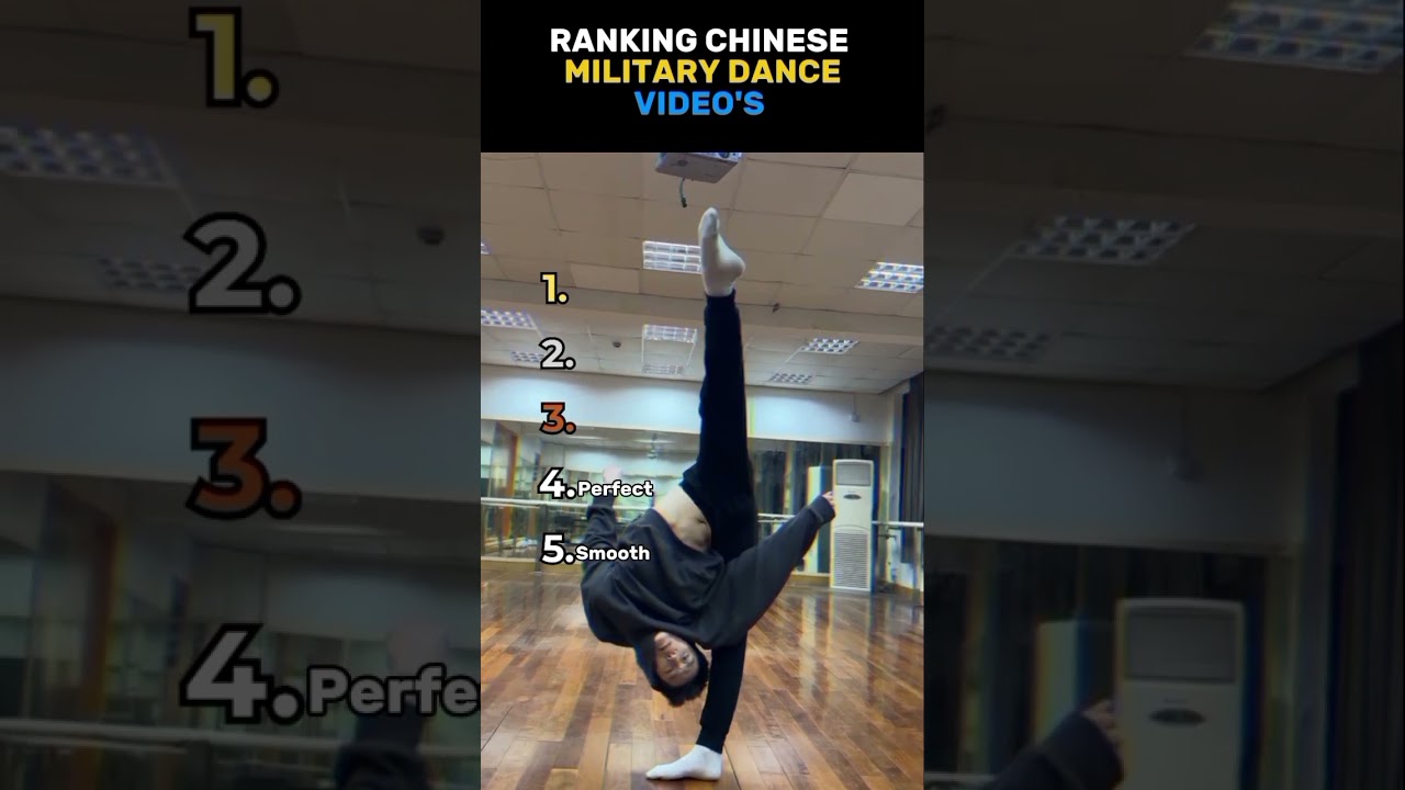 RANKING CHINESE MILITARY DANCE VIDEO'S
