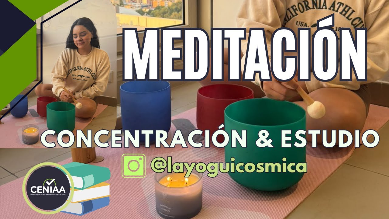 MEDITACIÓN - RESPIRACIÓN - CONCENTRACIÓN - BAJAR NIVELES DE ANSIEDAD