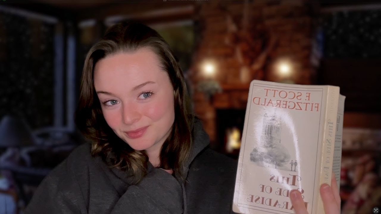 ASMR Reading To You By A Cozy Fireplace