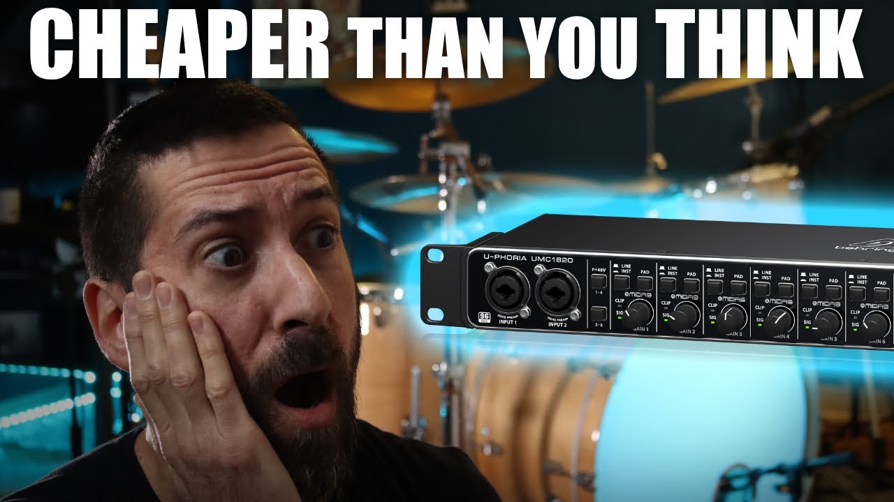 Recording Drums on a Budget - Part 2: Affordable Interfaces 2026