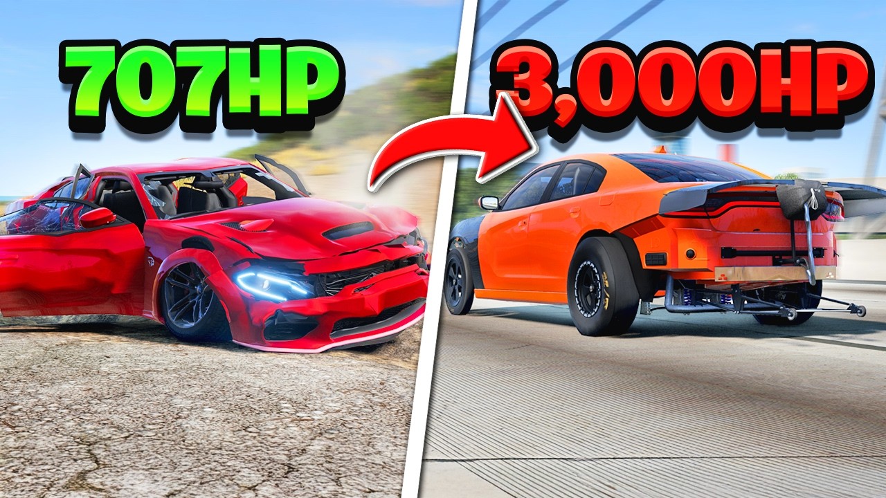 Каждый раз, когда я попадаю в аварию, я сажусь за руль нового Hellcat в BeamNG Drive.