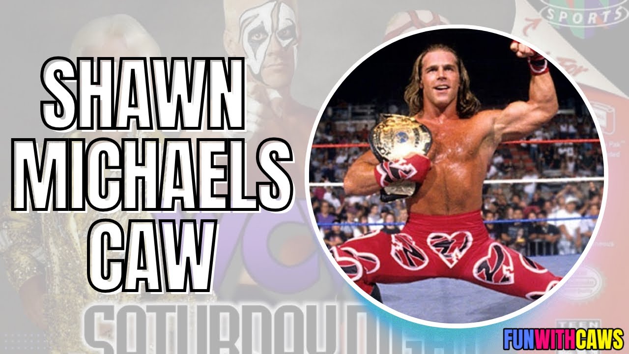 making Shawn Michaels in WCW Saturday Night!
