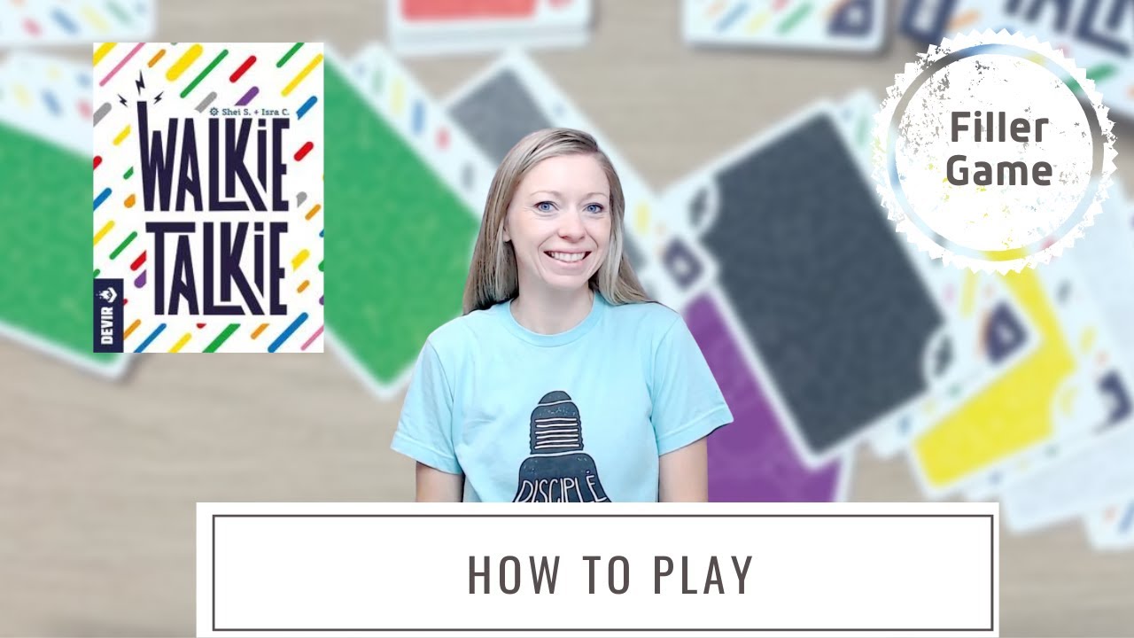 Walkie Talkie | How to Play| Filler Friday | Board Game | Family Board Game | Devir Games