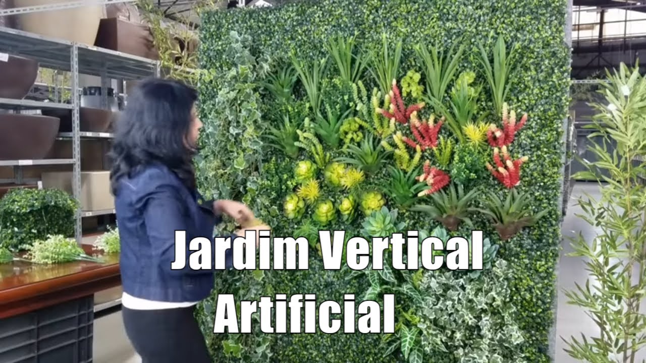 Como Fazer um Maravilhoso Jardim Vertical Artificial