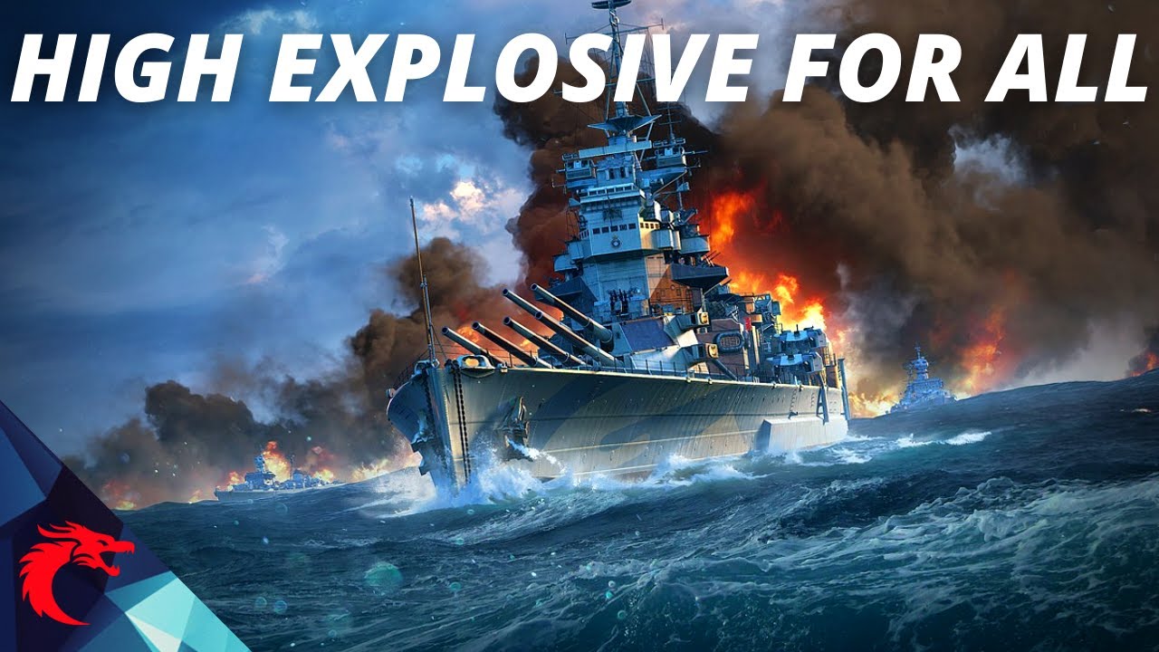 High Explosive For All (World of Warships: Legends | King George V Gameplay)