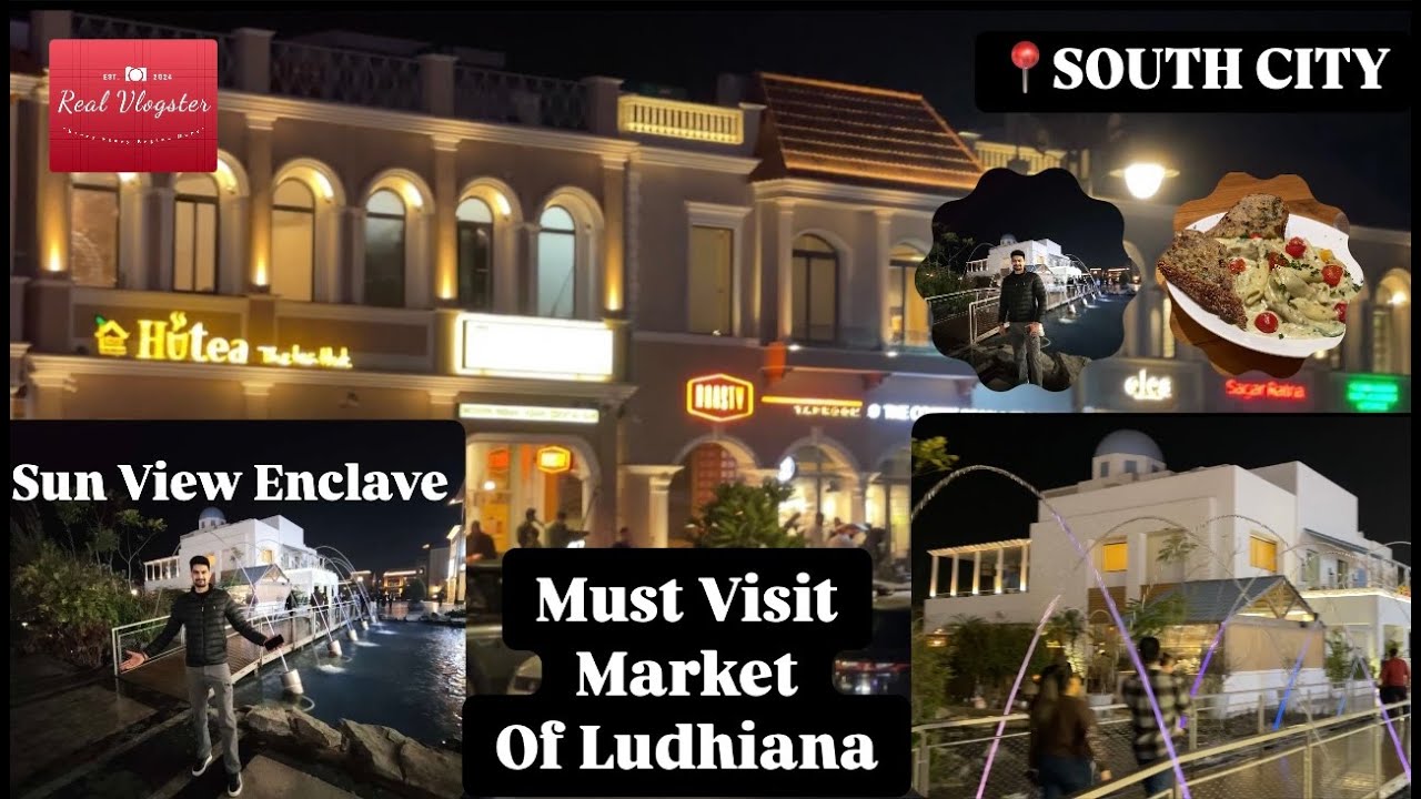 Very Famous Market In Ludhiana | Sunview Plaza | Mini Canada #ludhiana #attractions #food #vlogging